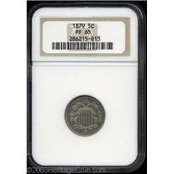 1879 5C PR65 NGC.