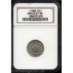 1883 5C PR65 NGC.