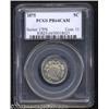 Image 1 : 1875 5C PR64 Cameo PCGS.