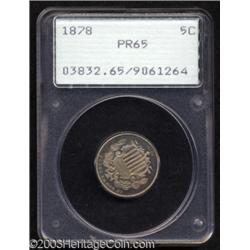 1878 5C PR65 PCGS.