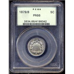 1879/8 5C PR66 PCGS.