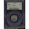 Image 1 : 1881 5C PR67 PCGS.