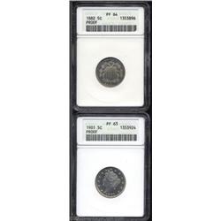 1901 Liberty Nickel PR63 ANACS,