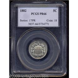 1882 5C PR66 PCGS.