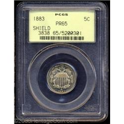 1883 5C PR65 PCGS.
