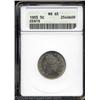 Image 1 : 1883 5C With Cents MS65 ANACS.