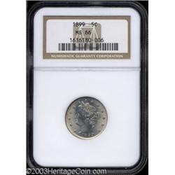 1899 5C MS66 NGC.
