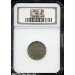 1890 5C PR65 NGC.