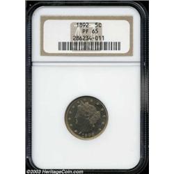 1892 5C PR65 NGC.