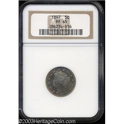 1897 5C PR65 NGC.