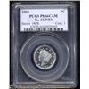 Image 1 : 1883 5C No Cents PR66 Cameo PCGS.