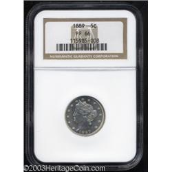 1889 5C PR66 NGC.