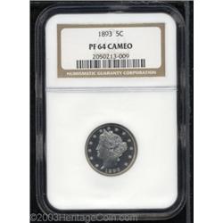 1893 5C PR64 Cameo NGC.