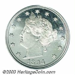 1894 5C PR66 Cameo PCGS.