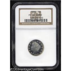1898 5C PR66 Cameo NGC.