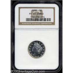 1899 5C PR65 Cameo NGC.