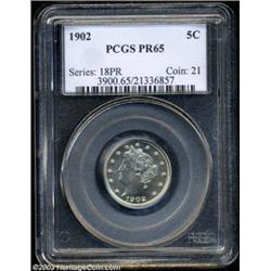 1902 5C PR65 PCGS.