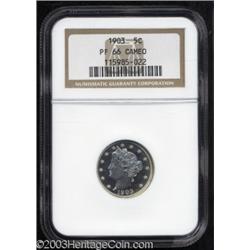 1903 5C PR66 Cameo NGC.