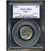 Image 1 : 1913 5C Type One MS66 PCGS.