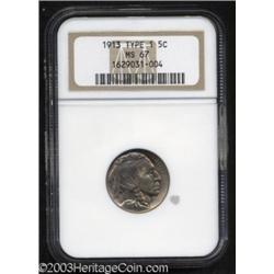1913 5C Type One MS67 NGC.