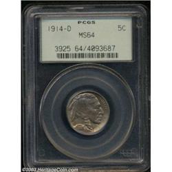 1914-D 5C MS64 PCGS.