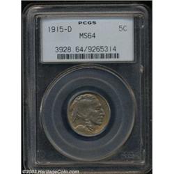1915-D 5C MS64 PCGS.