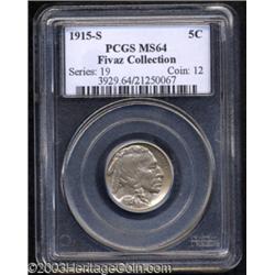 1915-S 5C MS64 PCGS.