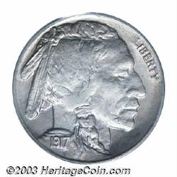 1917-S 5C MS65 PCGS.