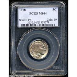 1918 5C MS64 PCGS.