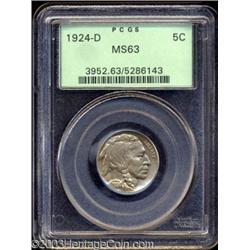 1924-D 5C MS63 PCGS.