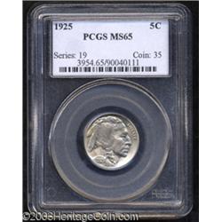1925 5C MS65 PCGS.
