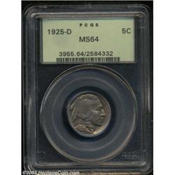 1925-D 5C MS64 PCGS.