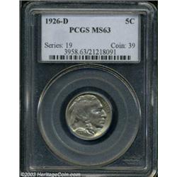 1926-D 5C MS63 PCGS.