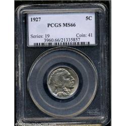 1927 5C MS66 PCGS.