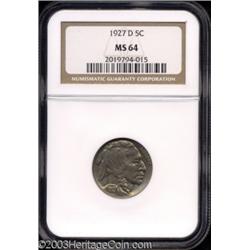 1927-D 5C MS64 NGC.