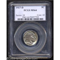 1927-D 5C MS64 PCGS.