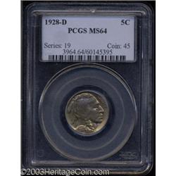 1928-D 5C MS64 PCGS.