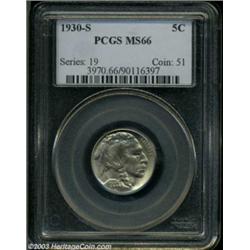 1930-S 5C MS66 PCGS.