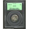 Image 1 : 1934-D 5C MS65 PCGS.