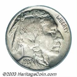 1937-D 5C Three-Legged MS64 PCGS.