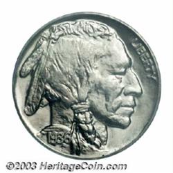 1936 5C Type One--Satin Finish PR67 PCGS.