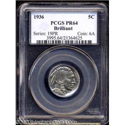 1936 5C Type Two--Brilliant Finish PR64 PCGS.