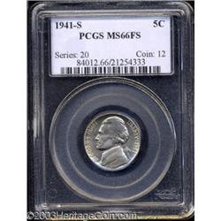 1941-S 5C MS66 Full Steps PCGS.