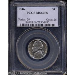 1946 5C MS66 Full Steps PCGS.