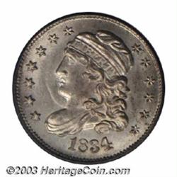 1834 H10C MS65 PCGS.