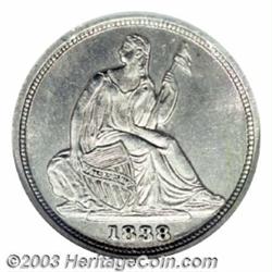 1838-O H10C No Stars MS64 NGC.