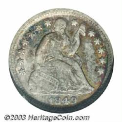 1849-O H10C MS62 NGC.