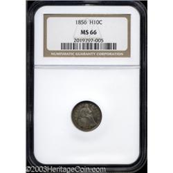 1856 H10C MS66 NGC.