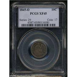 1845-O 10C XF45 PCGS.