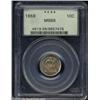 Image 3 : 1859 10C MS66 PCGS.